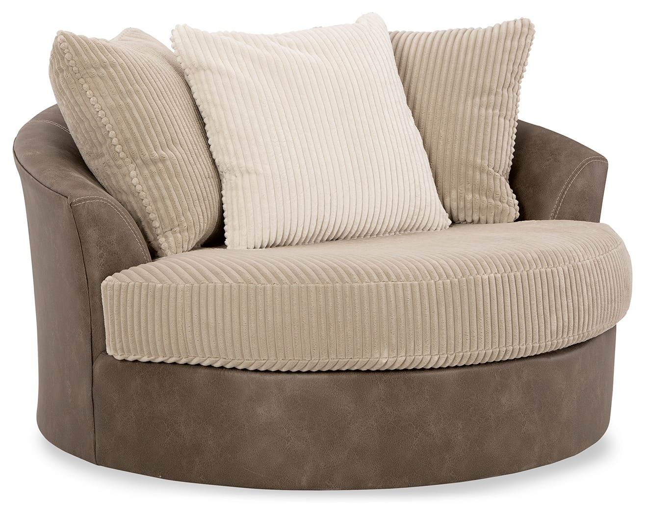 Beige cuddle online chair