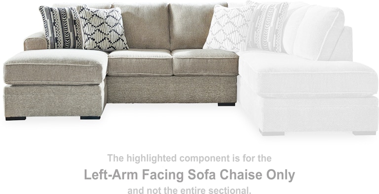 Benchcraft Calnita Left-Arm Facing Sofa Chaise at Woodstock Furniture & Mattress Outlet