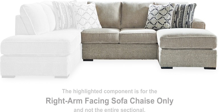 Benchcraft Calnita Right-Arm Facing Sofa Chaise at Woodstock Furniture & Mattress Outlet
