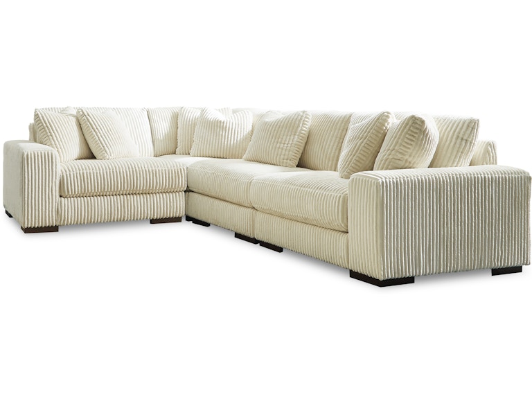 Signature Design by Ashley Lindyn Ivory 4-Piece Sectional 21104S8 21104S8