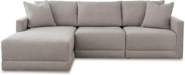 Benchcraft Katany 3-Piece Sectional with Chaise 22201S3 22201S3
