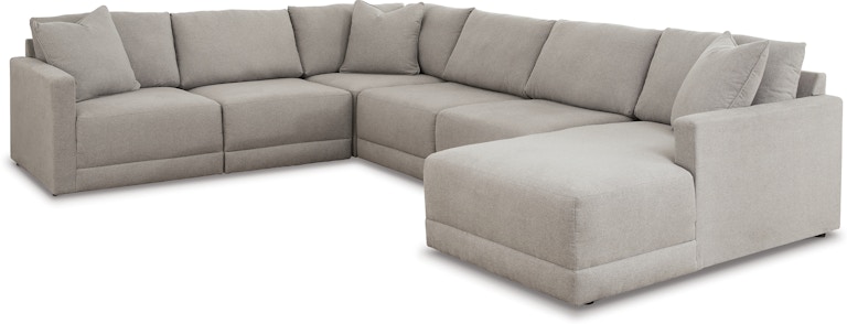 Benchcraft Katany 5-Piece Sectional with Chaise 22201S7 22201S7