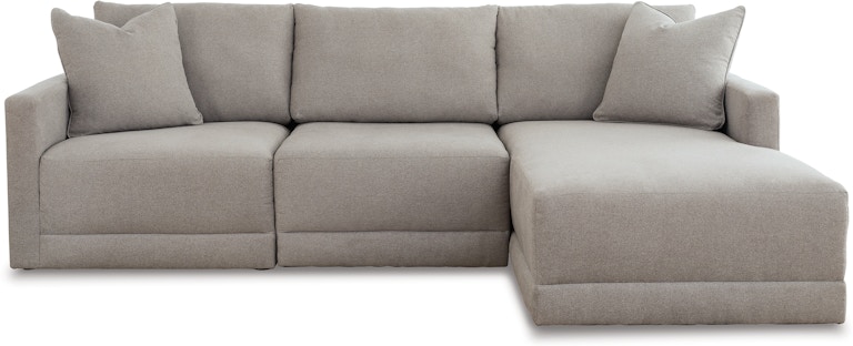 Benchcraft Katany 3-Piece Sectional with Chaise 22201S4 22201S4