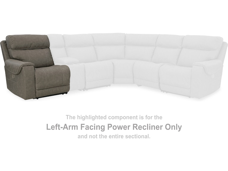 Signature Design by Ashley Starbot Left-Arm Facing Power Recliner 2350158 at Woodstock Furniture & Mattress Outlet
