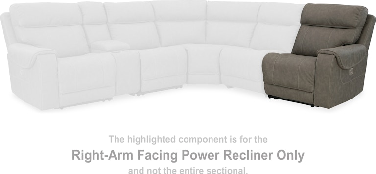 Signature Design by Ashley Starbot Right-Arm Facing Power Recliner 2350162 at Woodstock Furniture & Mattress Outlet