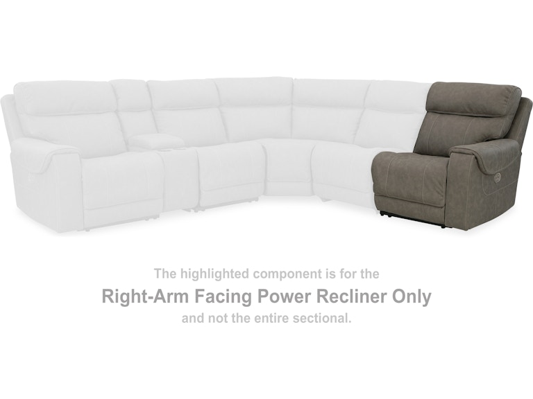 Signature Design by Ashley Starbot Right-Arm Facing Power Recliner 2350162 at Woodstock Furniture & Mattress Outlet