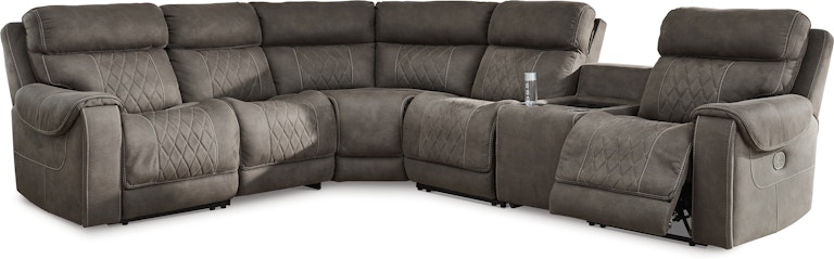 Signature Design by Ashley Hoopster 6-Piece Power Reclining Sectional 23703S5 23703S5