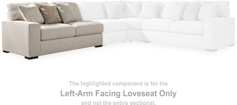 Benchcraft Ballyton Left-Arm Facing Loveseat at Woodstock Furniture & Mattress Outlet