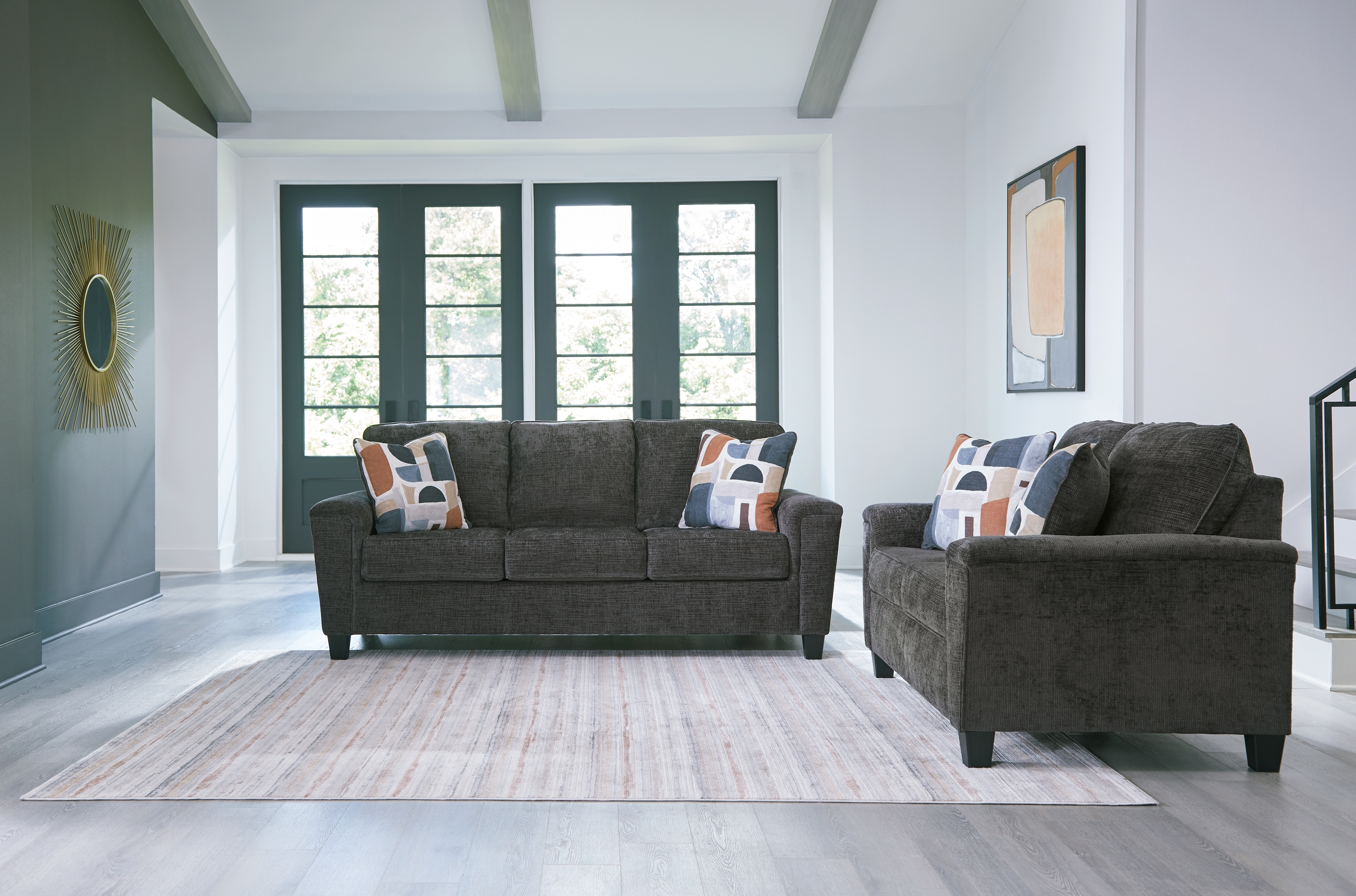 Benchcraft Living Room Erinslane Sofa and Loveseat 25206U1