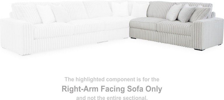 Signature Design by Ashley Stupendous Right-Arm Facing Sofa at Woodstock Furniture & Mattress Outlet