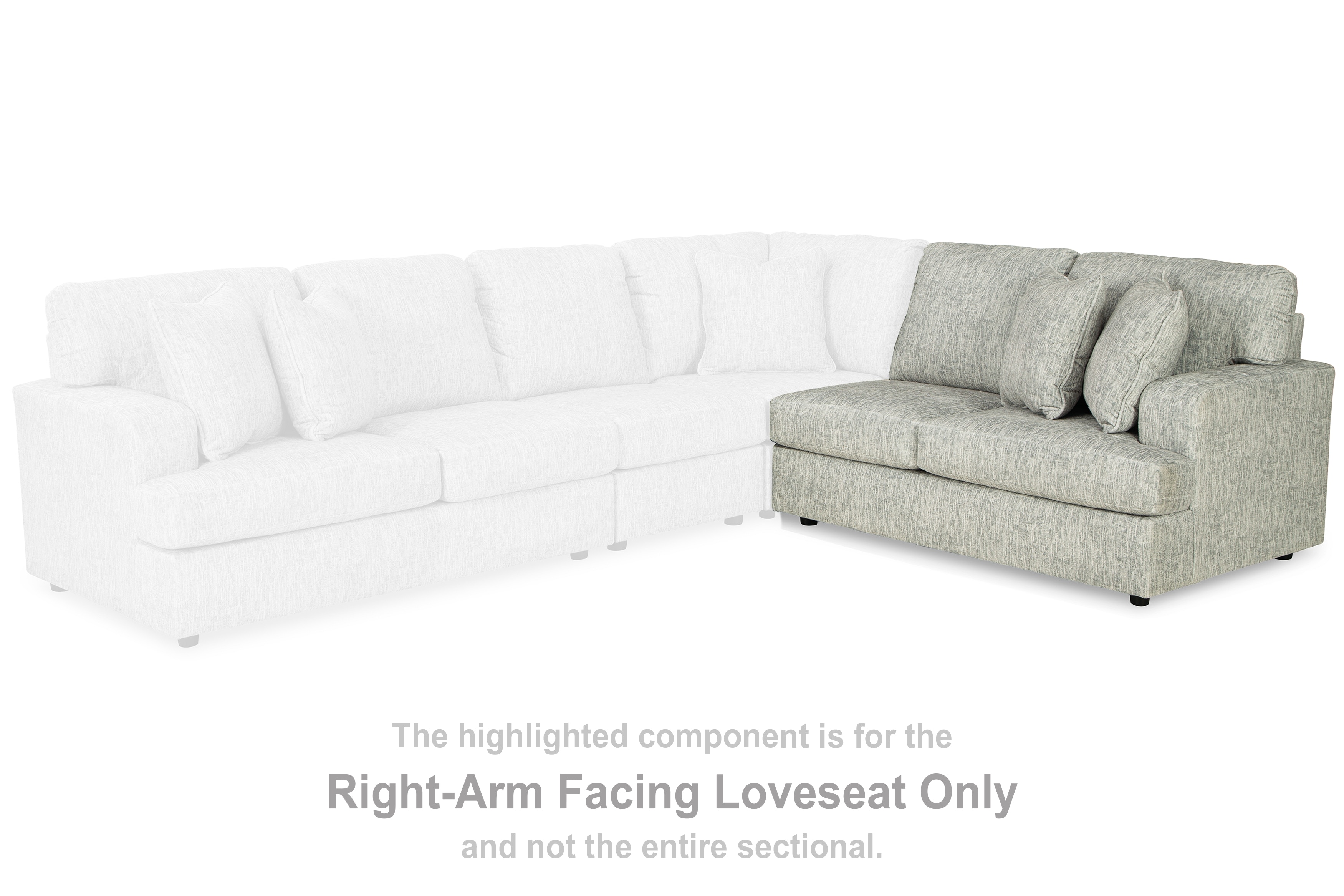 Signature Design by Ashley Living Room Playwrite 4 Piece Sectional