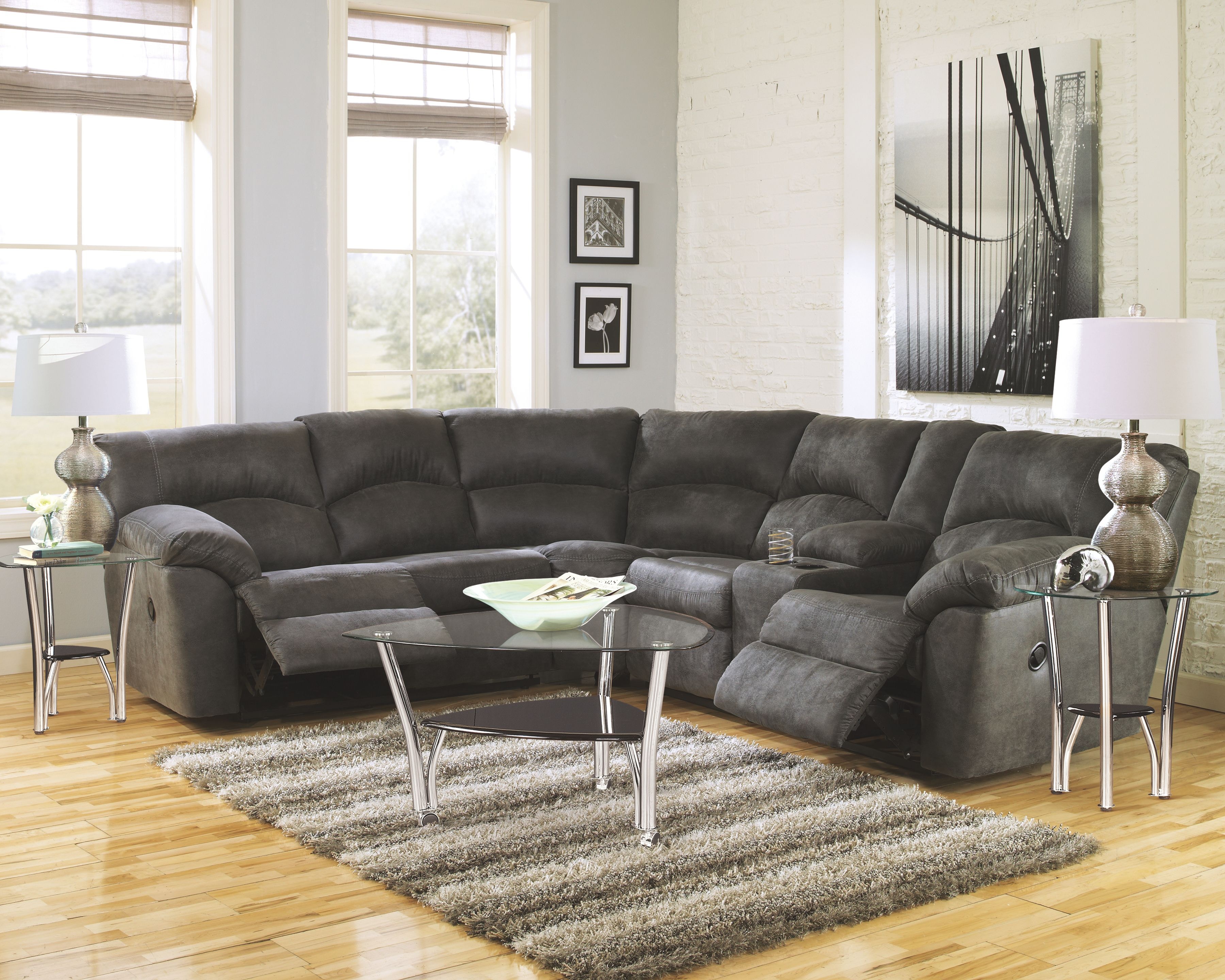 2pc tambo canyon reclining shop sectional