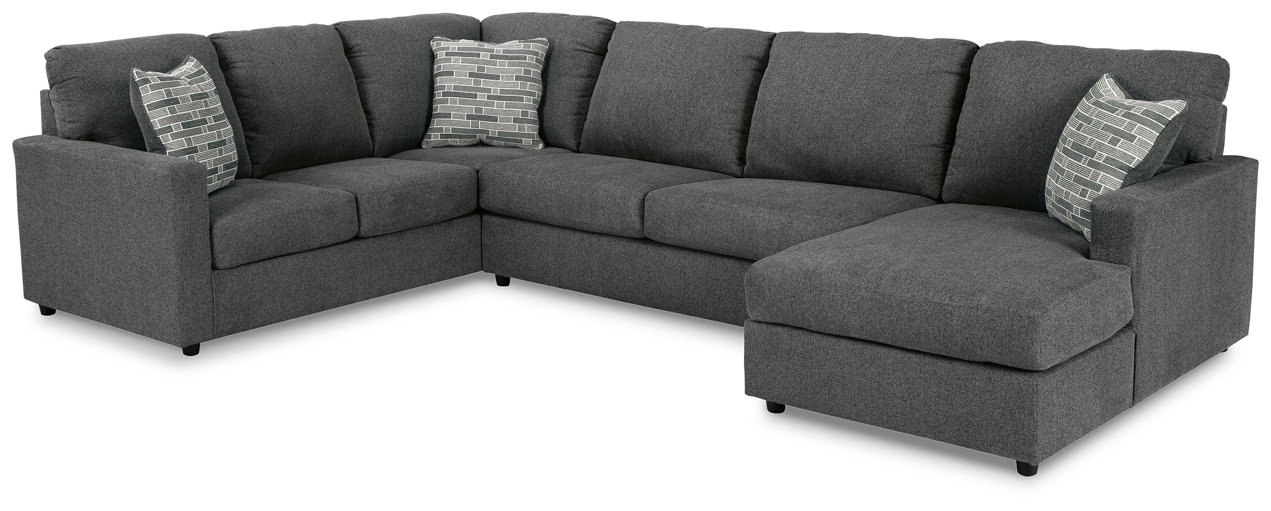 Three deals piece sectional