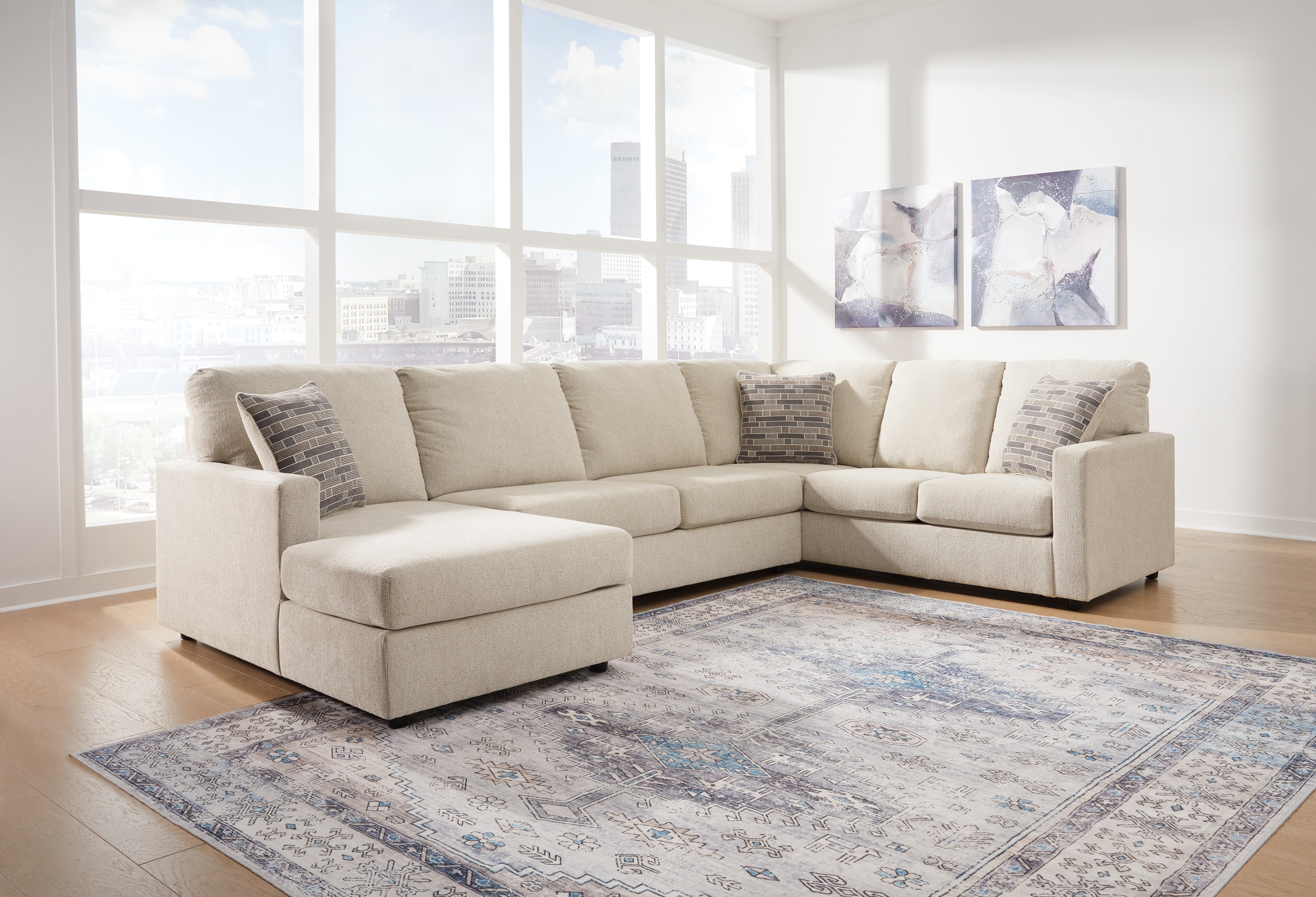 Signature Design by Ashley Living Room Edenfield 3-Piece Sectional