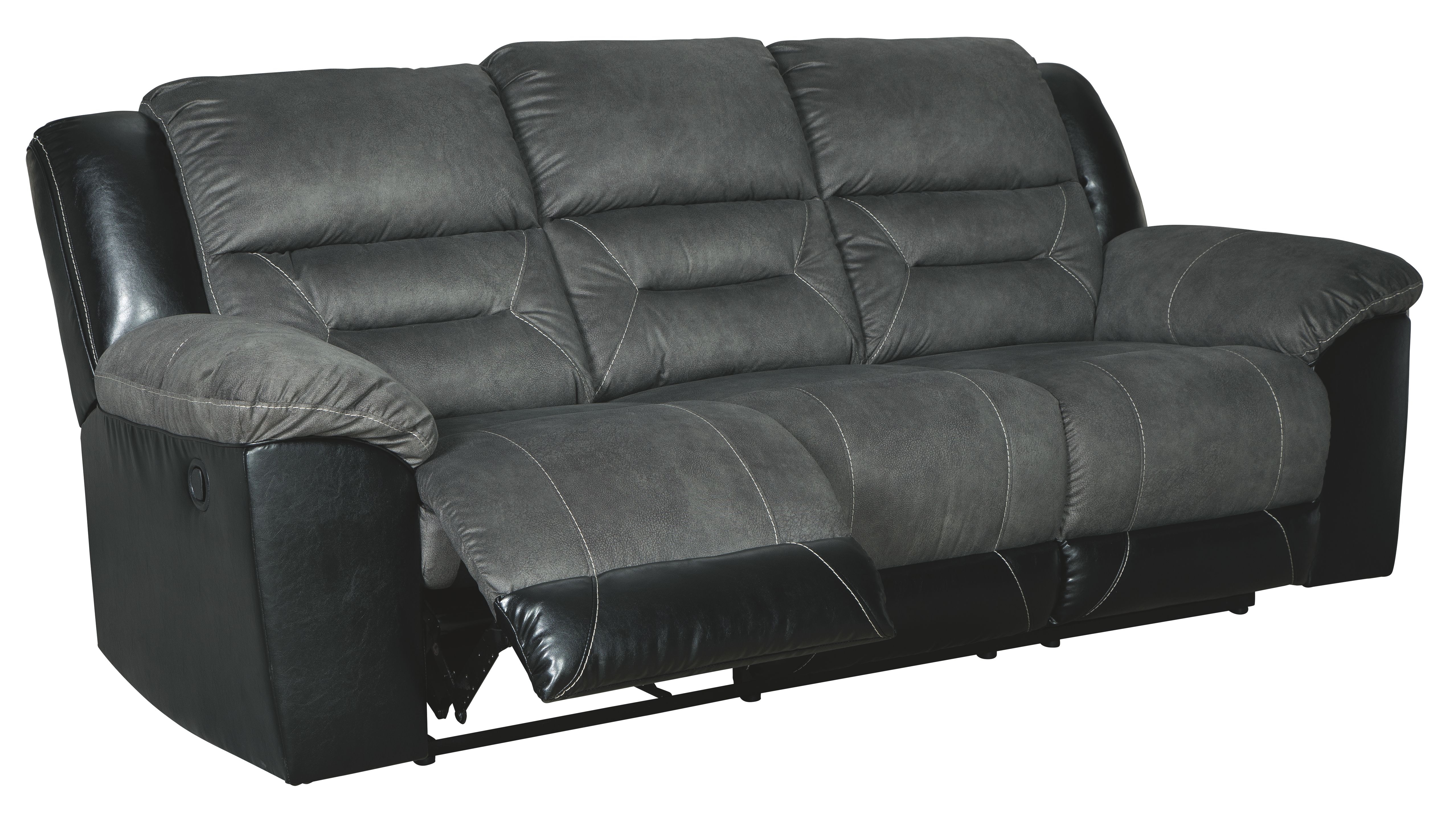 material recliner lounge suites