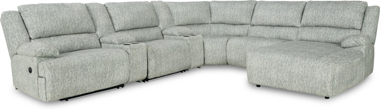 Signature Design by Ashley McClelland 7-Piece Reclining Sectional with Chaise 29302S21 29302S21
