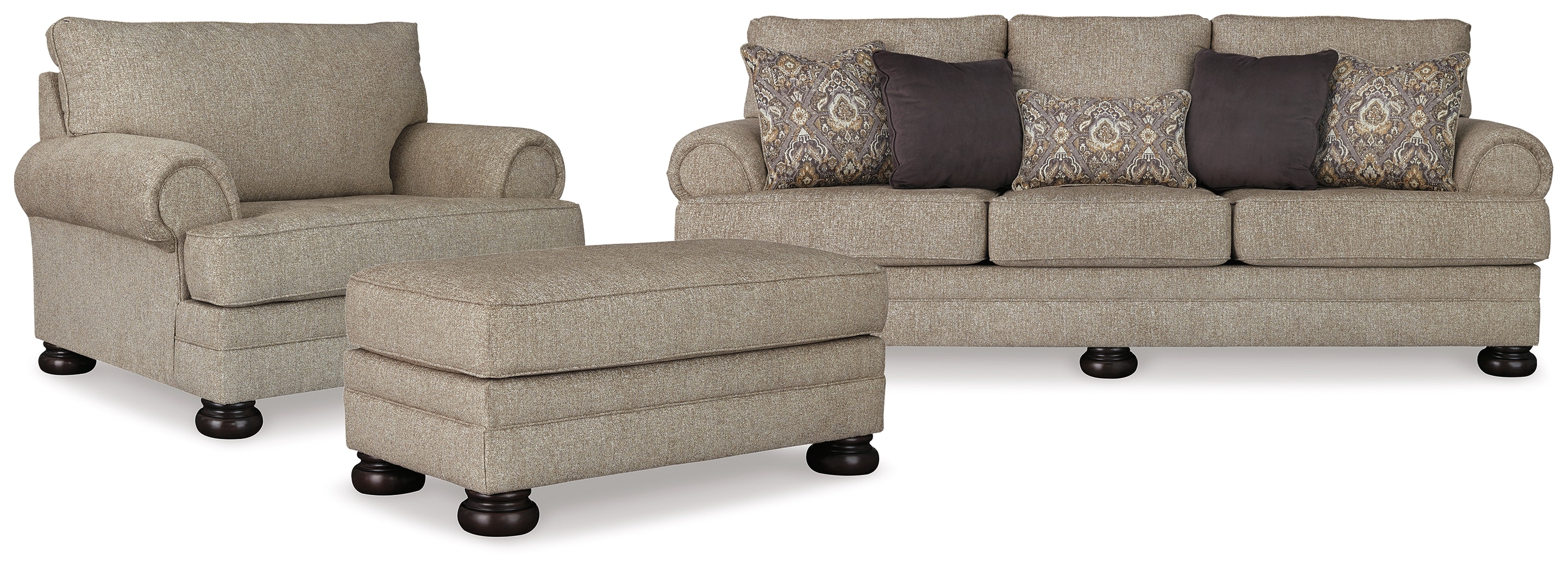 Ashley kananwood oatmeal deals sofa