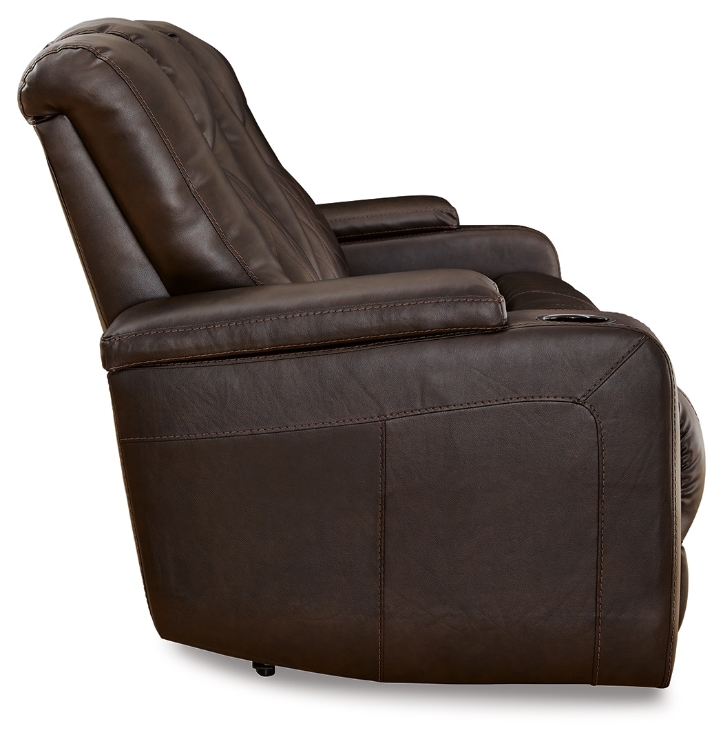 Signature Design by Ashley Living Room Mancin Reclining Sofa with 