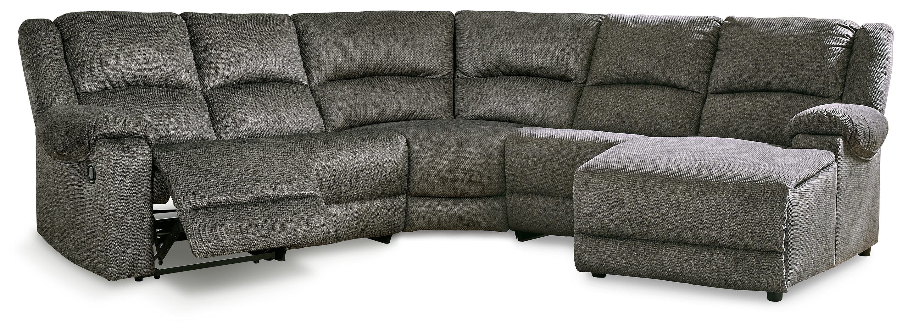 5 piece on sale reclining sectional