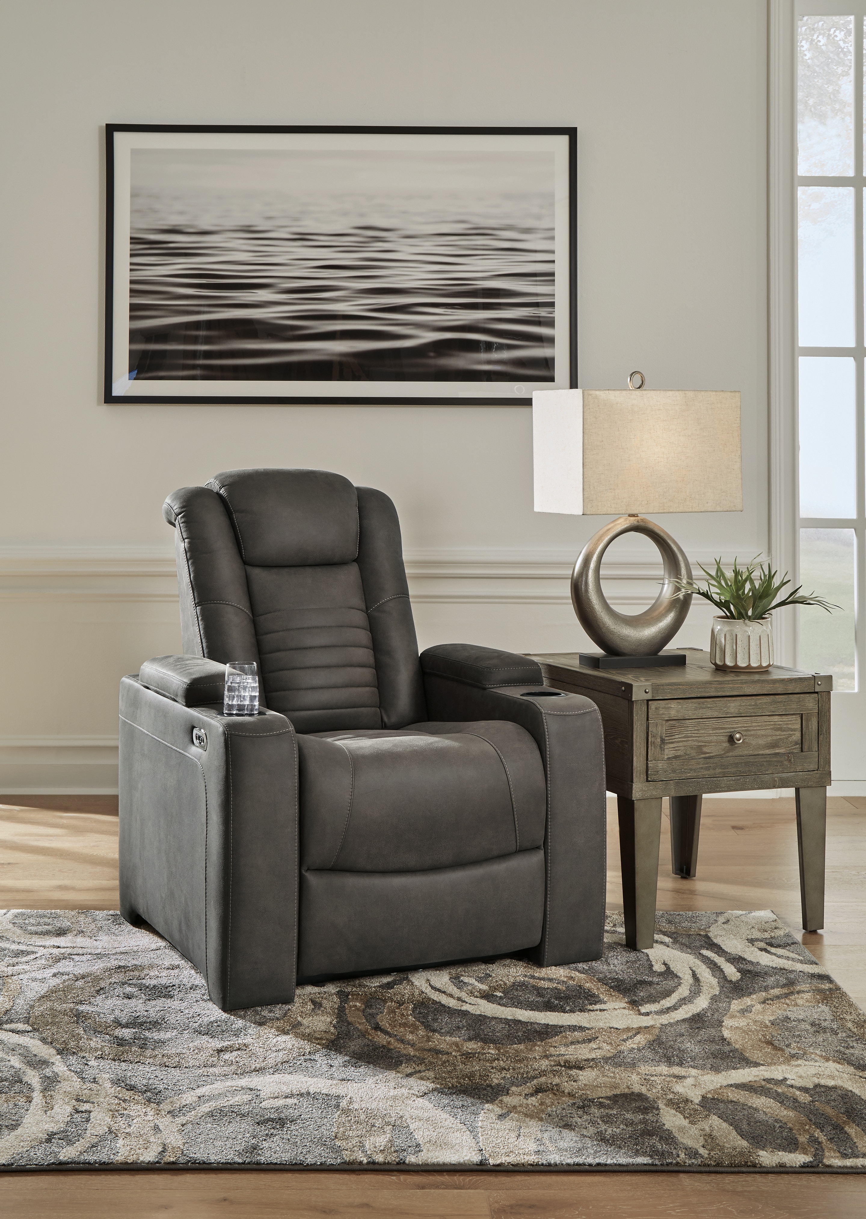 Signature Design by Ashley Living Room Soundcheck Power Recliner