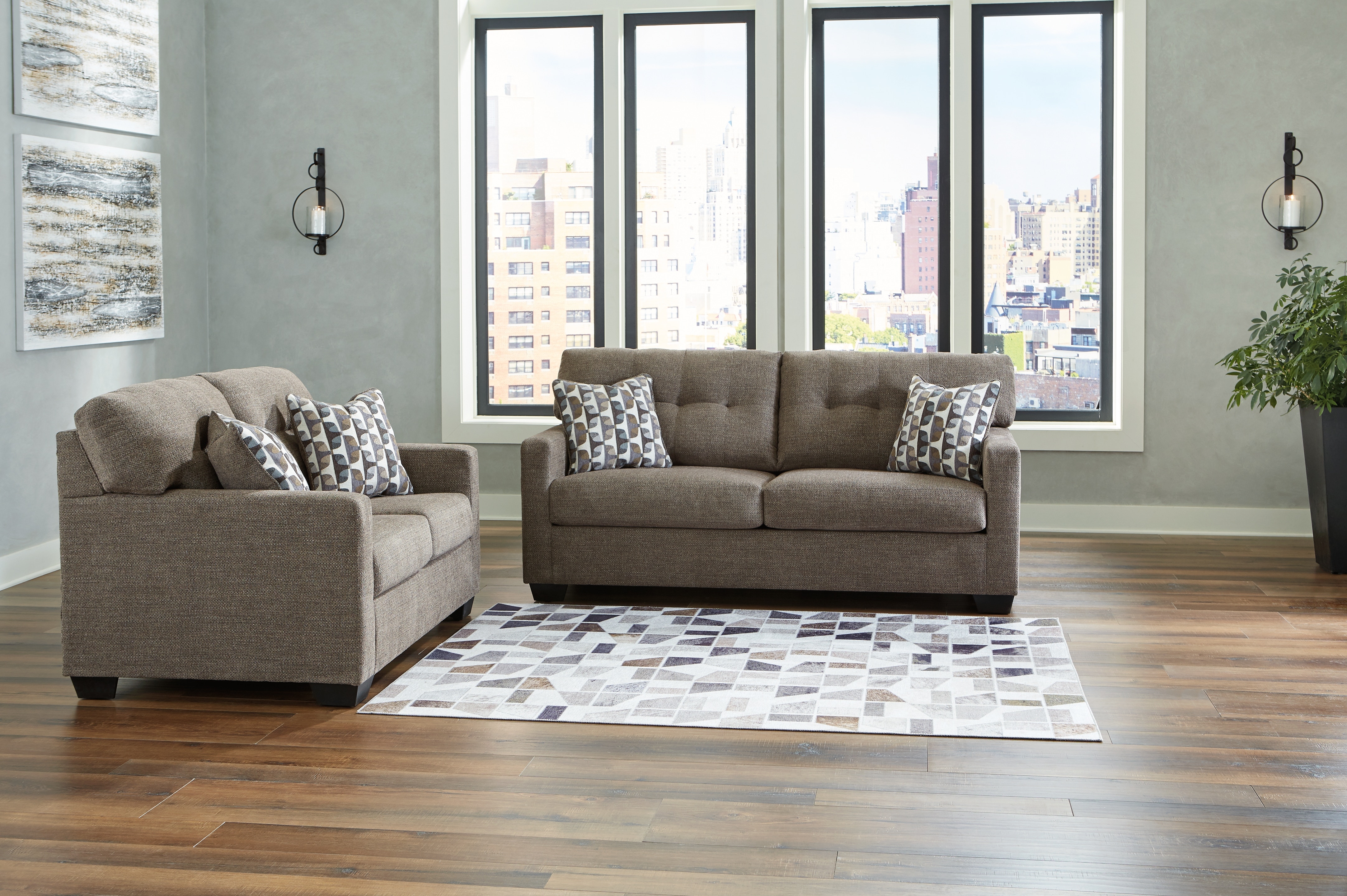 IDEE SALON SOFA 3台セット 新品 グレー モダン 定価4割引