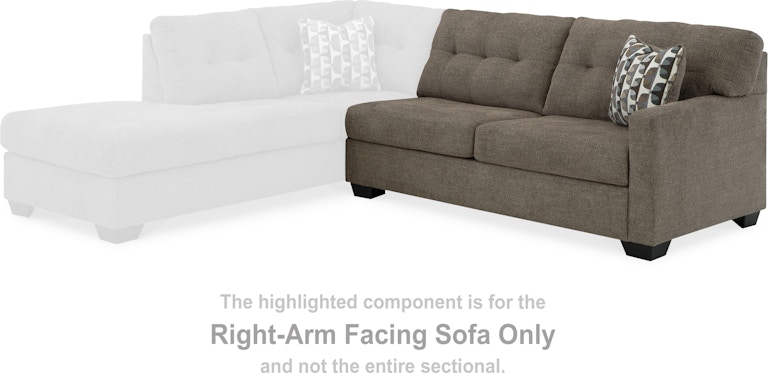 Signature Design by Ashley Mahoney Right-Arm Facing Sofa 3100567 at Woodstock Furniture & Mattress Outlet