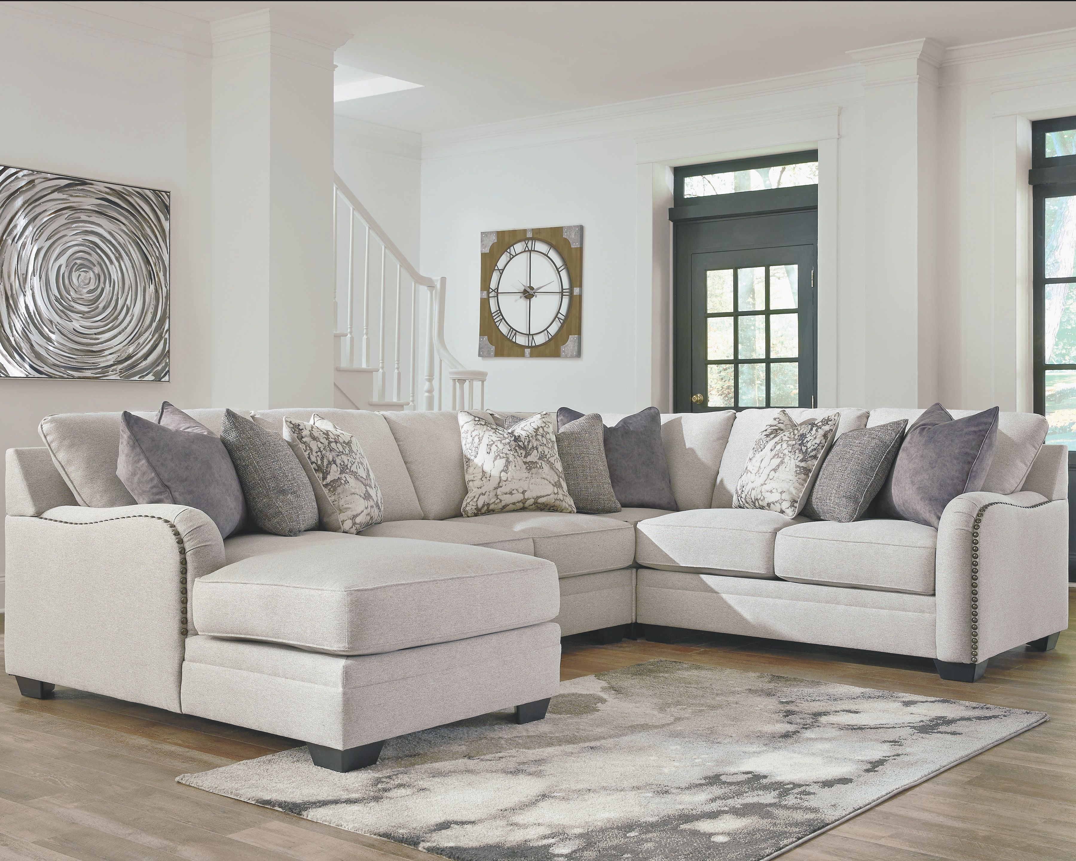 Benchcraft Living Room Dellara 4 Piece Sectional with Chaise 32101S5 iFurnish Frisco Kremmling