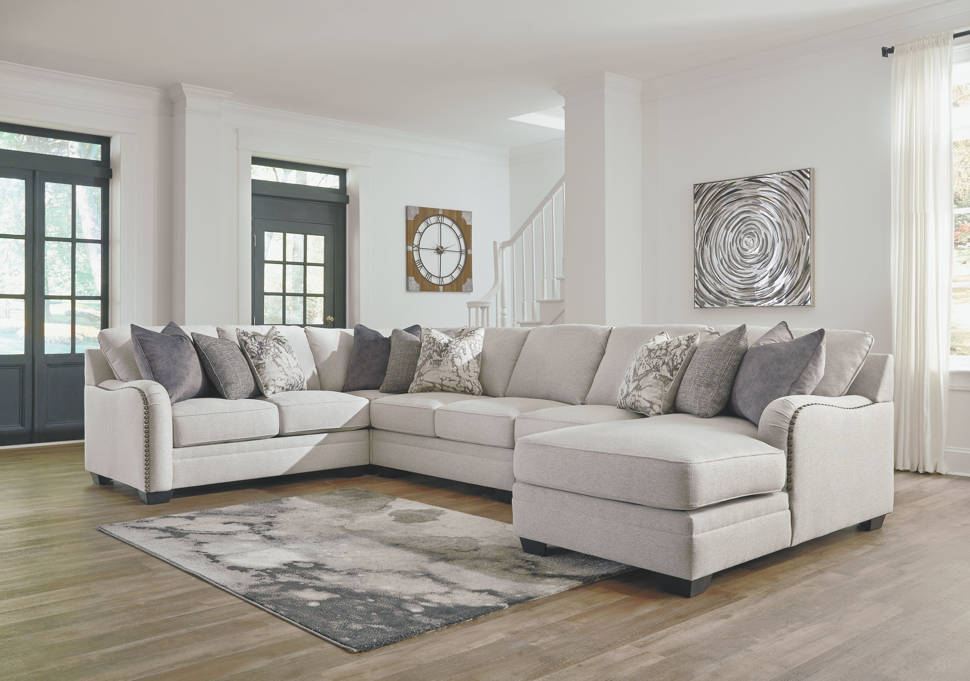 Benchcraft Living Room DELLARA 5-PIECE SECTIONAL WITH CHAISE