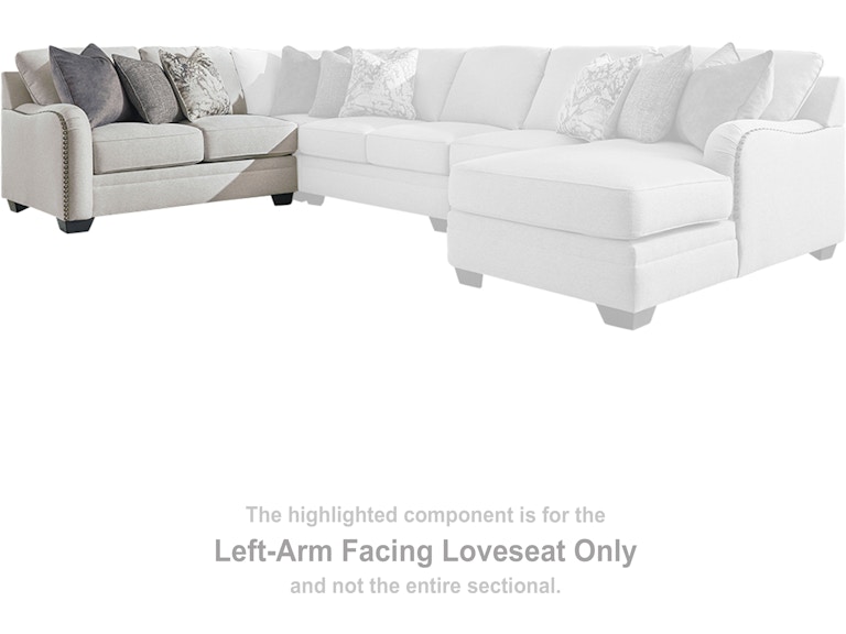 Benchcraft Dellara Left-Arm Facing Loveseat 3210155 at Woodstock Furniture & Mattress Outlet