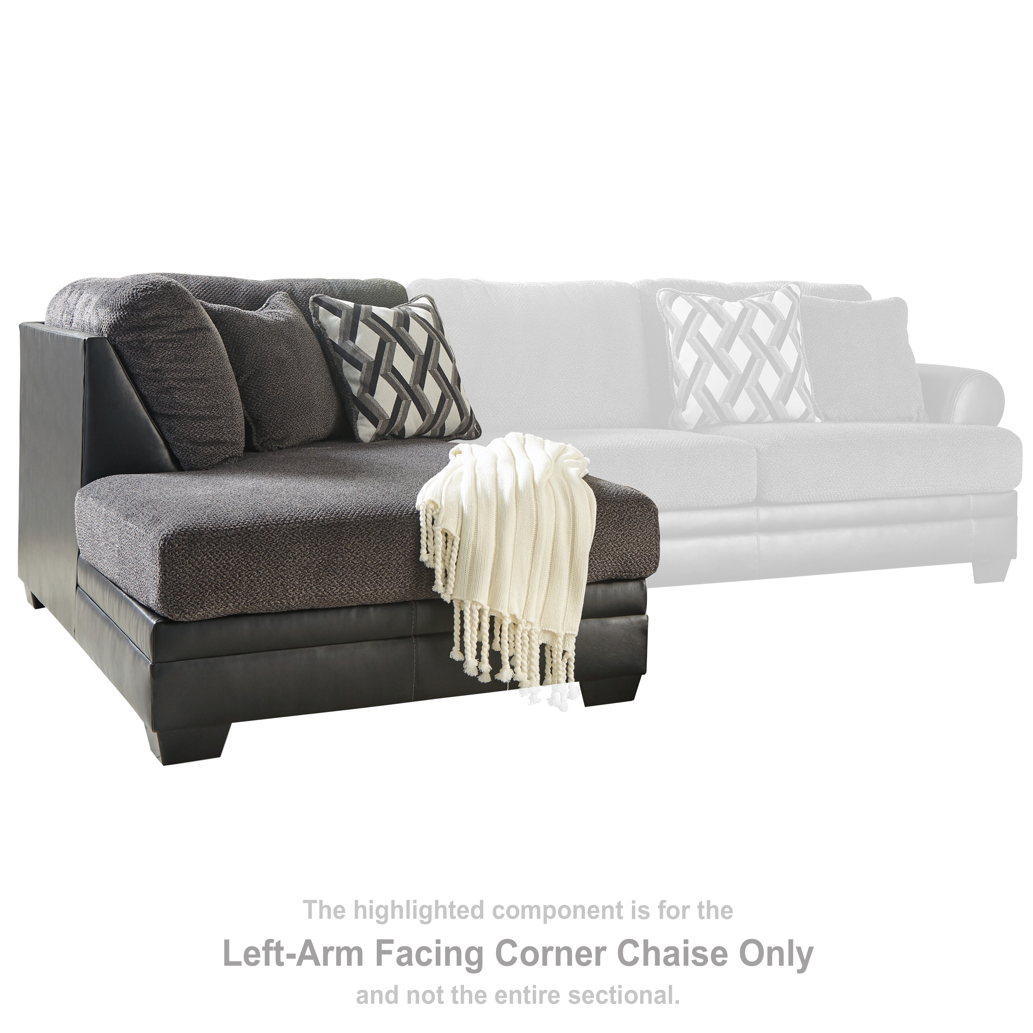 Kumasi Left-Arm Facing Corner Chaise