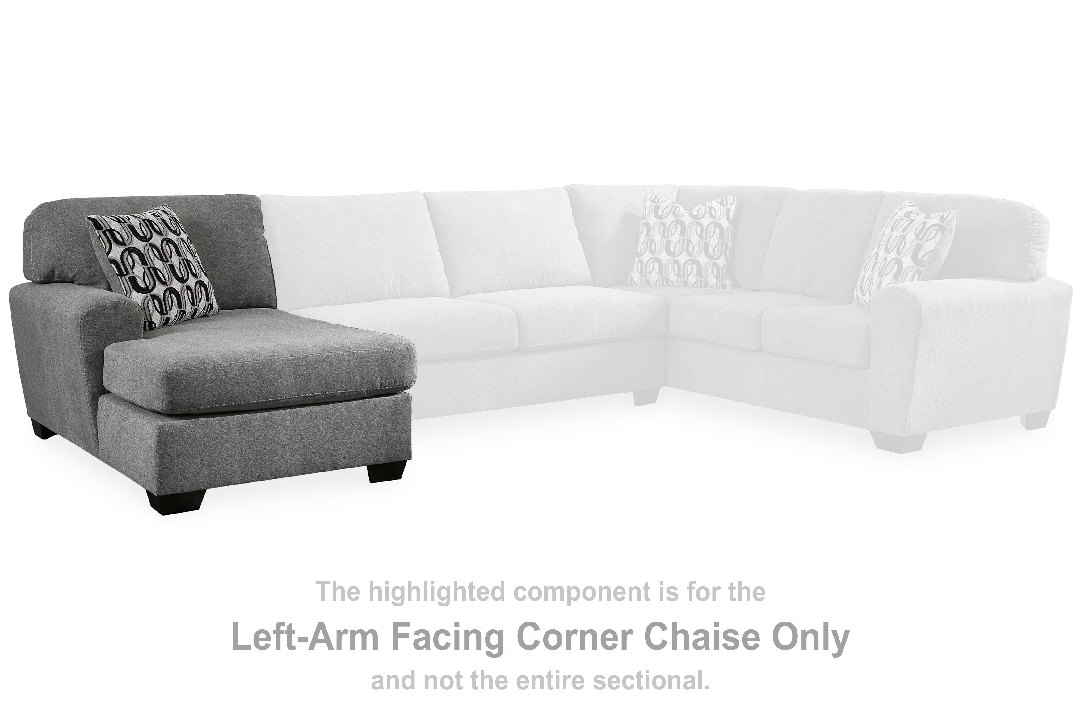 Benchcraft Living Room Birkdale Court 3-Piece Sectional