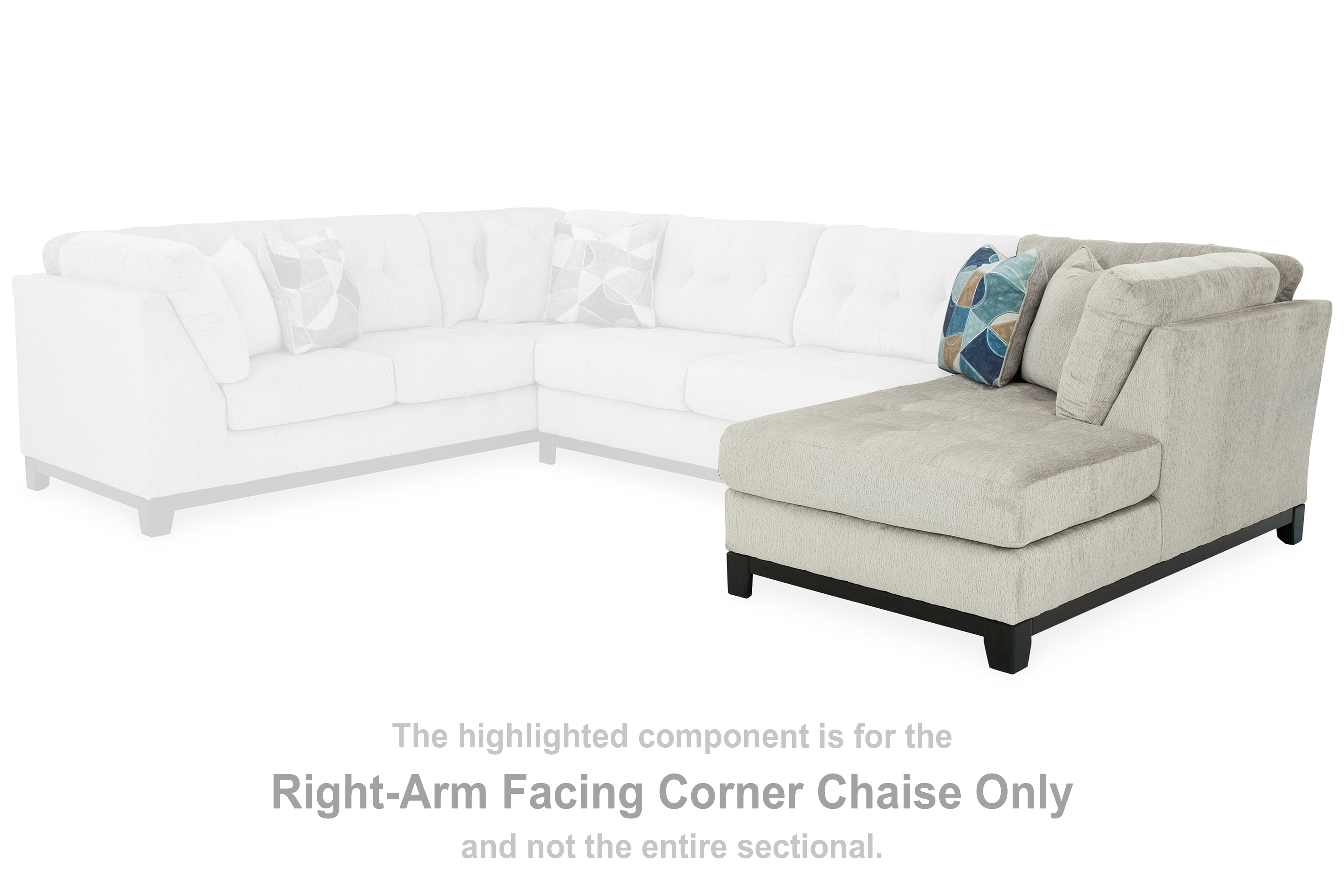 【THE MOZZ】Rich Linen Setup ONE PIECE Benchcraft Living Room Maxon Place 3-Piece Sectional with