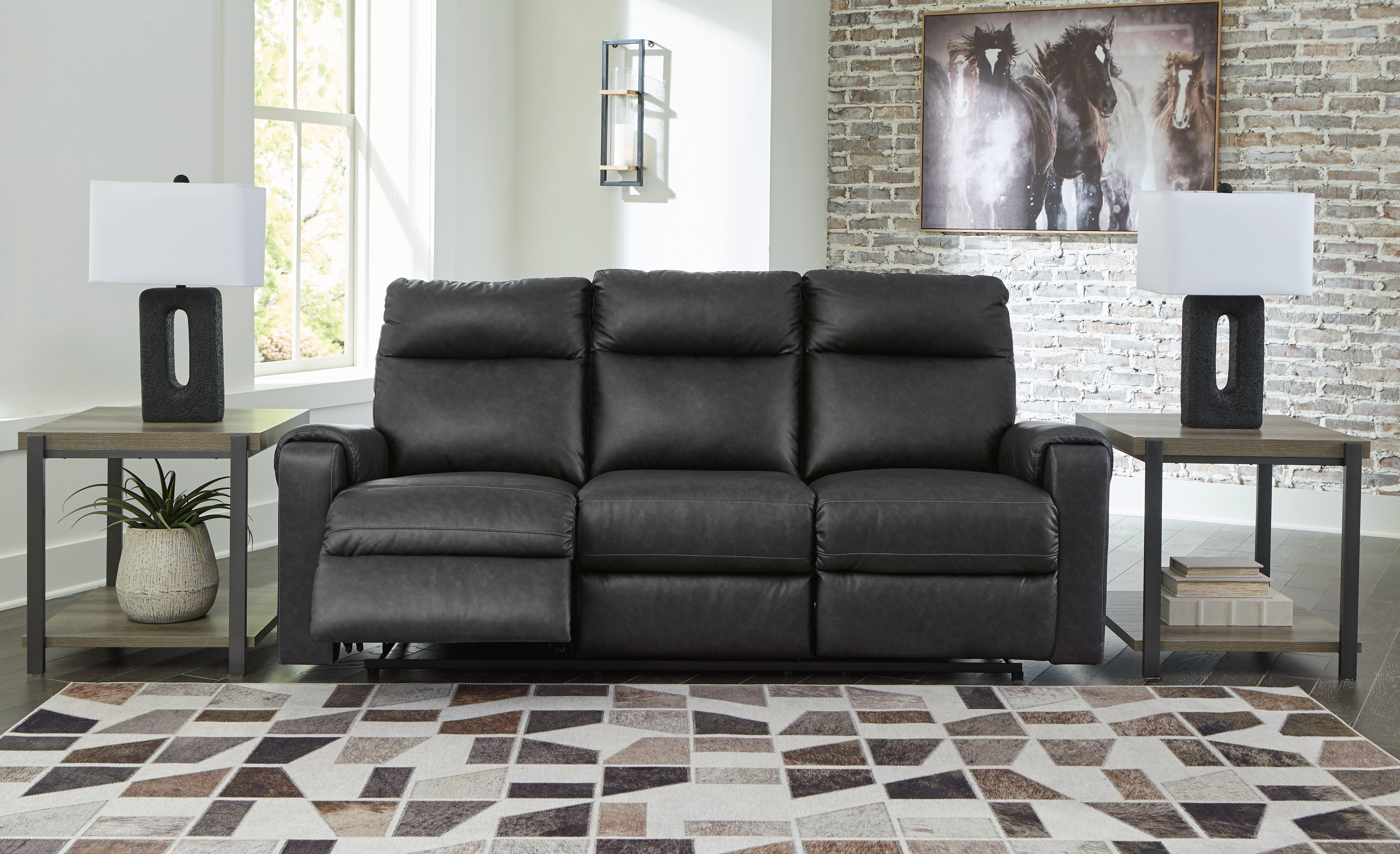 Ashley Axtellton Axtellton Power Reclining Sofa and Loveseat