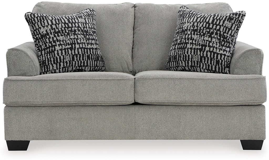 Living Furniture Loveseat Ashley Cleveland by Company Deakin Room Design Signature - 3470835 The