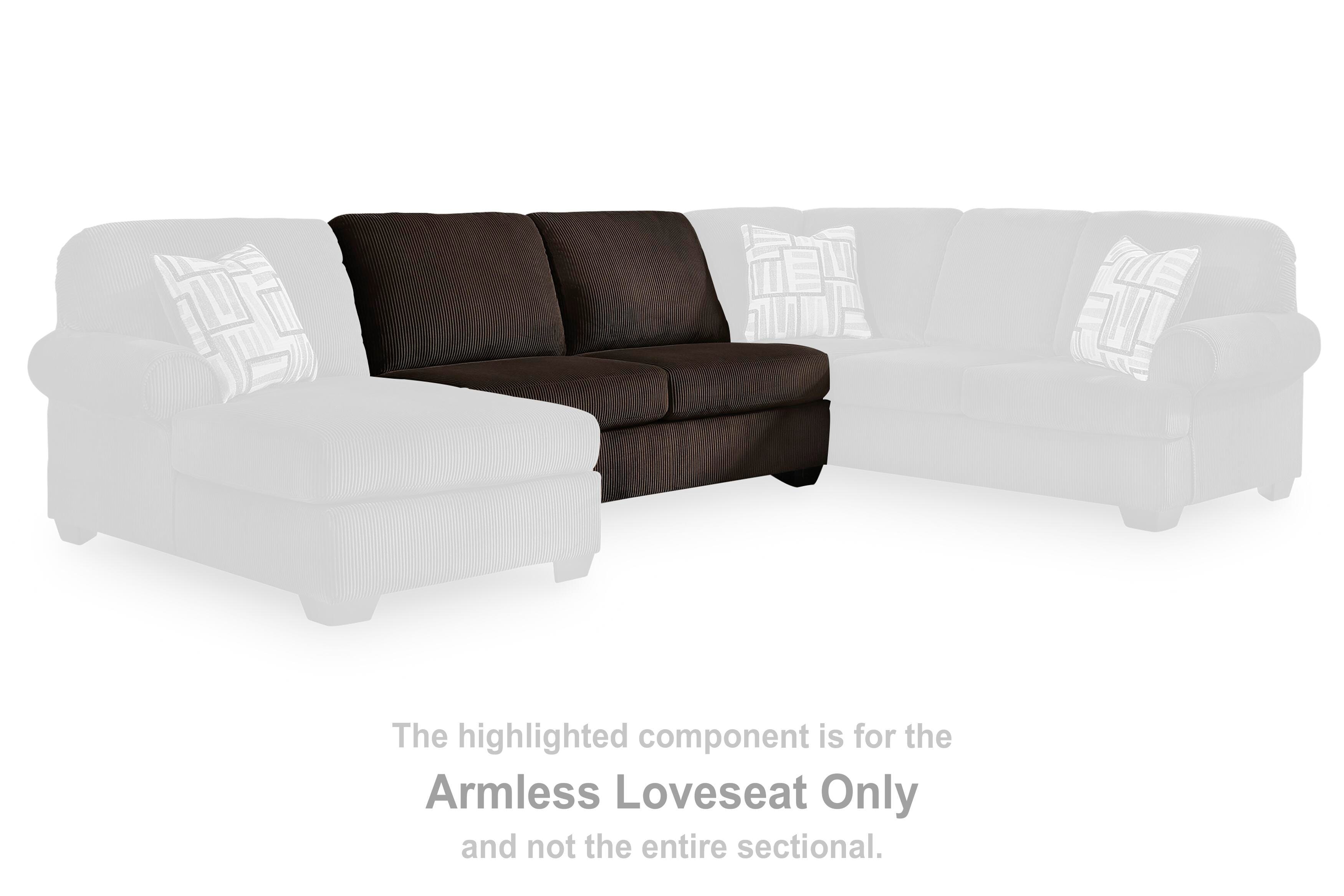  Landsings Armless Loveseat 