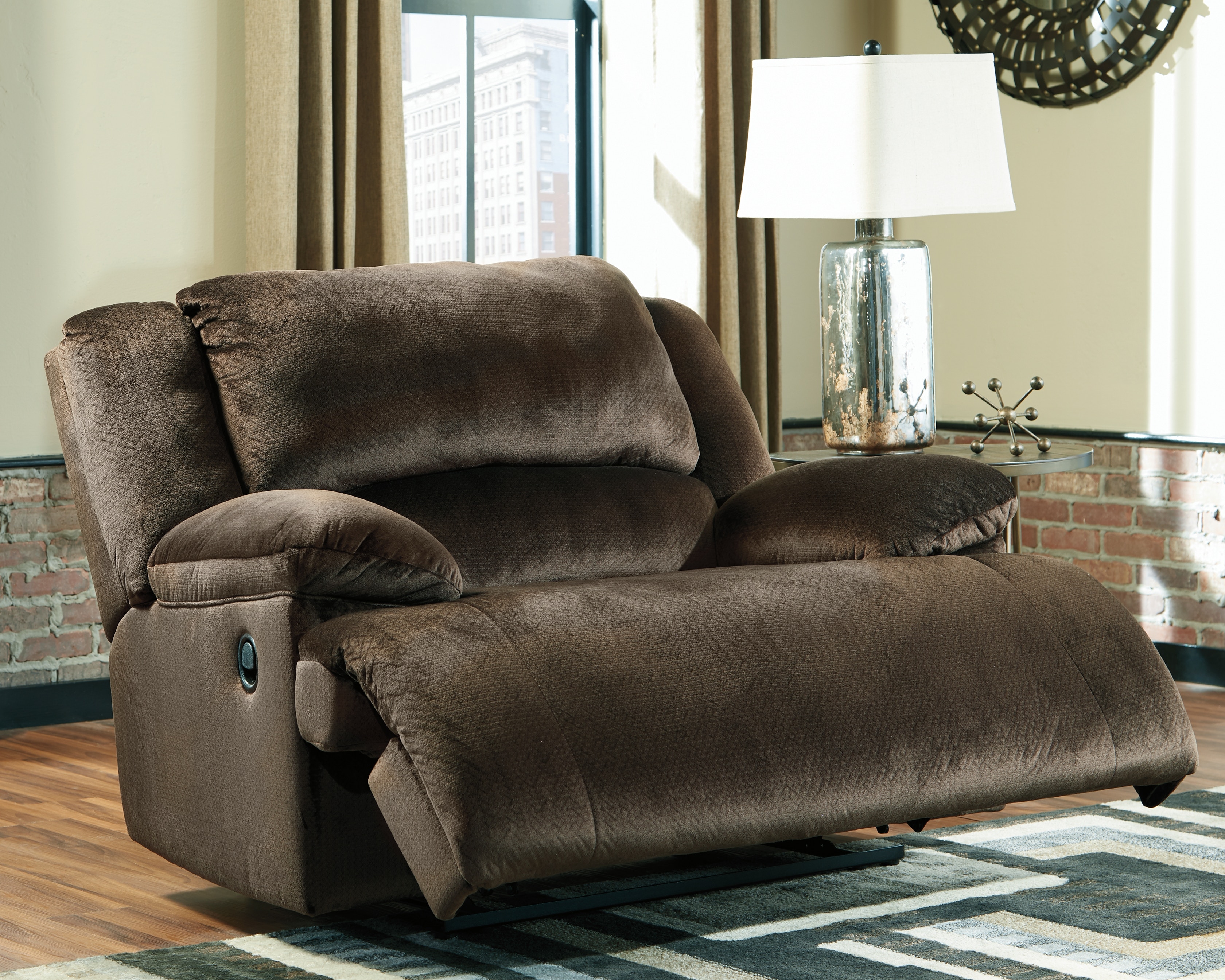 oversized recliner chair microfiber