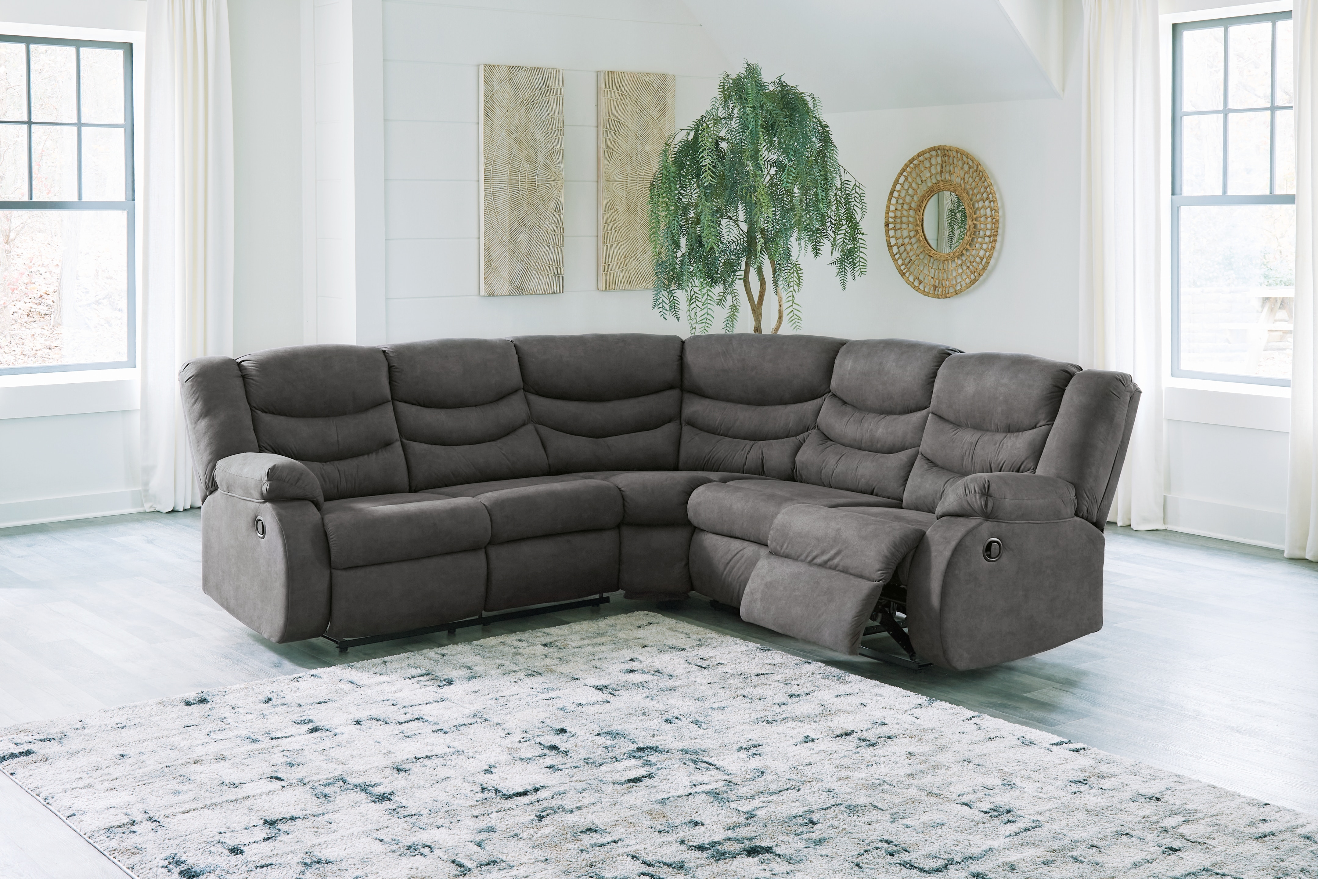 Signature Design by Ashley Living Room Partymate 2-Piece Reclining