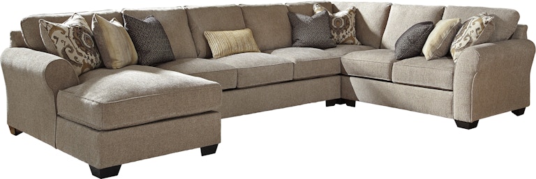 Benchcraft Pantomine 4-Piece Sectional with Chaise 39122S3 39122S3