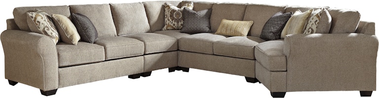 Benchcraft Pantomine 5-Piece Sectional with Cuddler 39122S5 39122S5