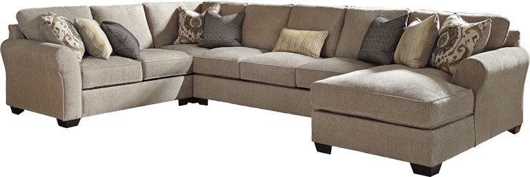 Benchcraft Pantomine 4-Piece Sectional with Chaise 39122S8 39122S8