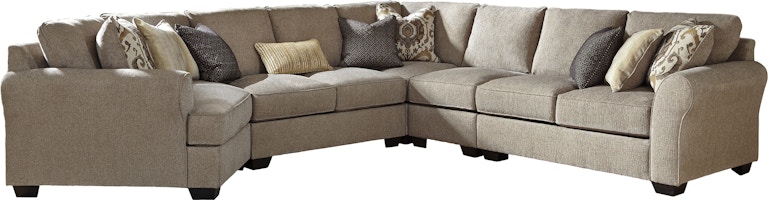 Benchcraft Pantomine 5-Piece Sectional with Cuddler 39122S10 39122S10