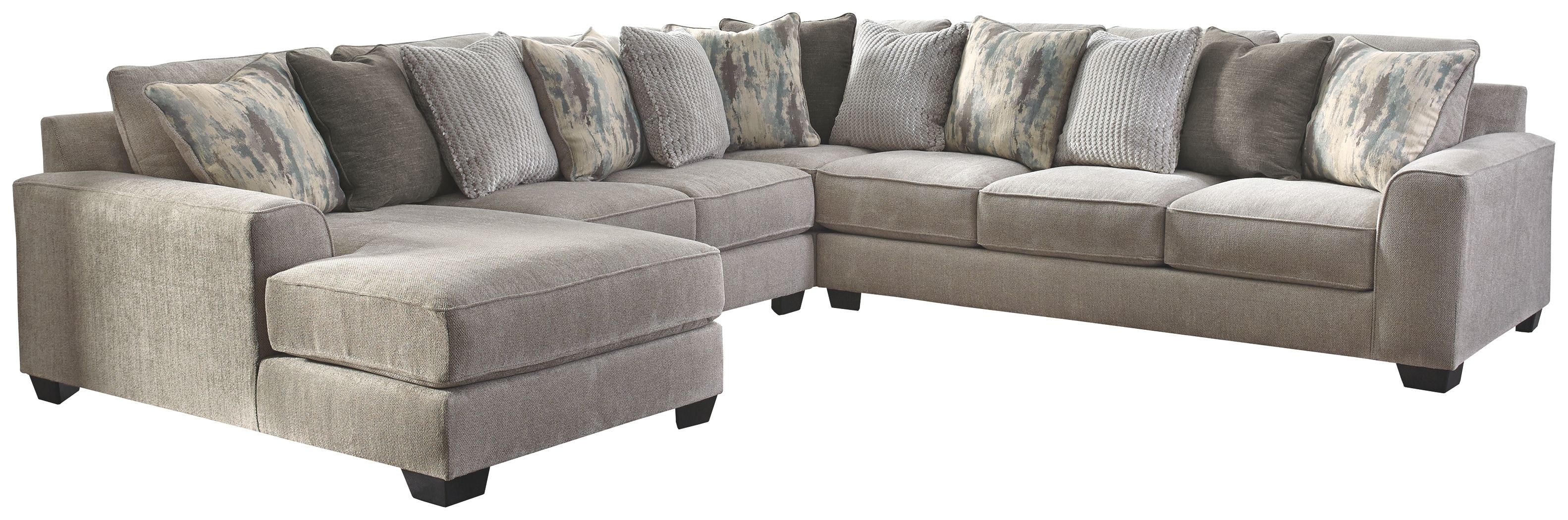 Ashley ardsley pewter deals sectional