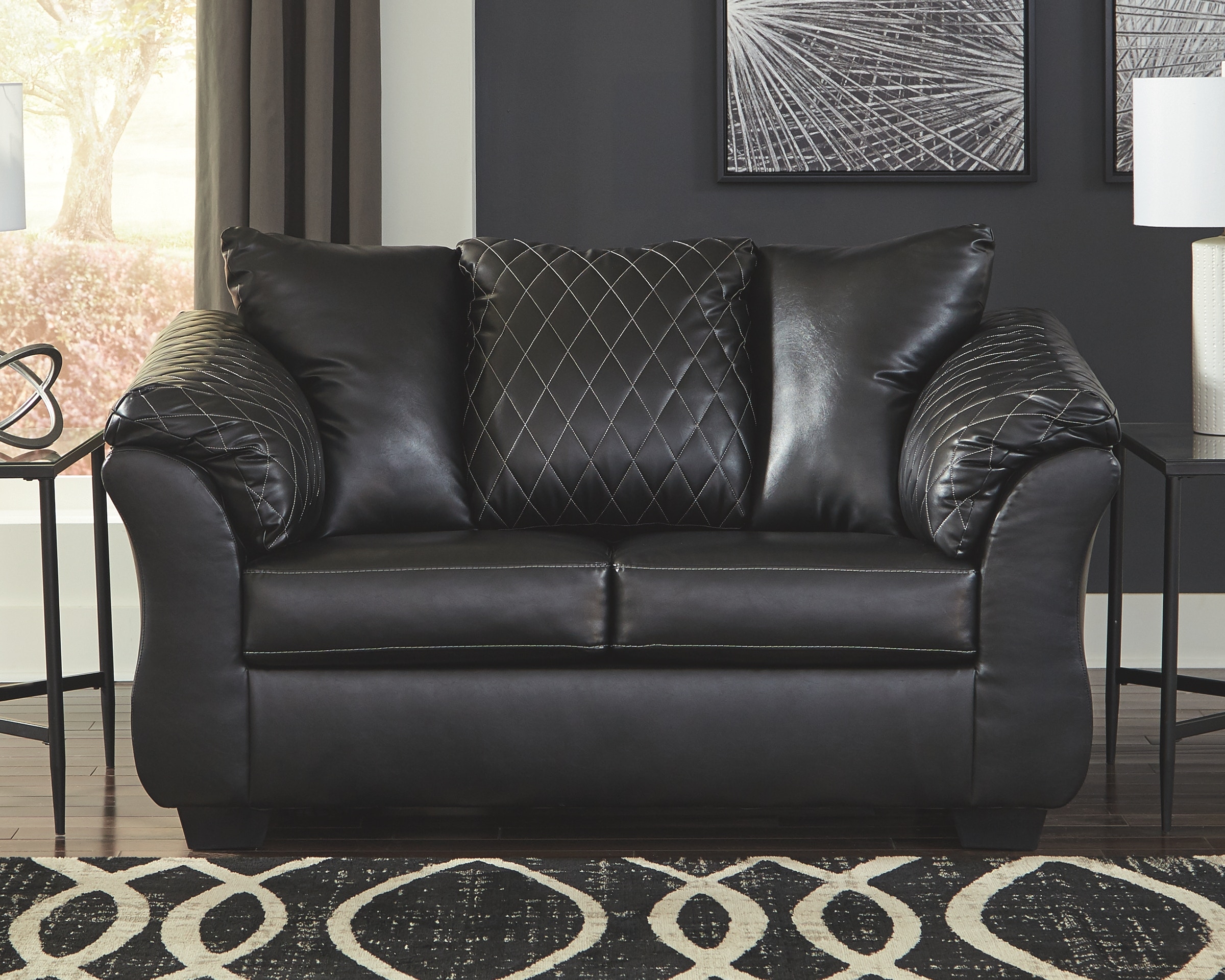 Ashley betrillo black full store sofa sleeper