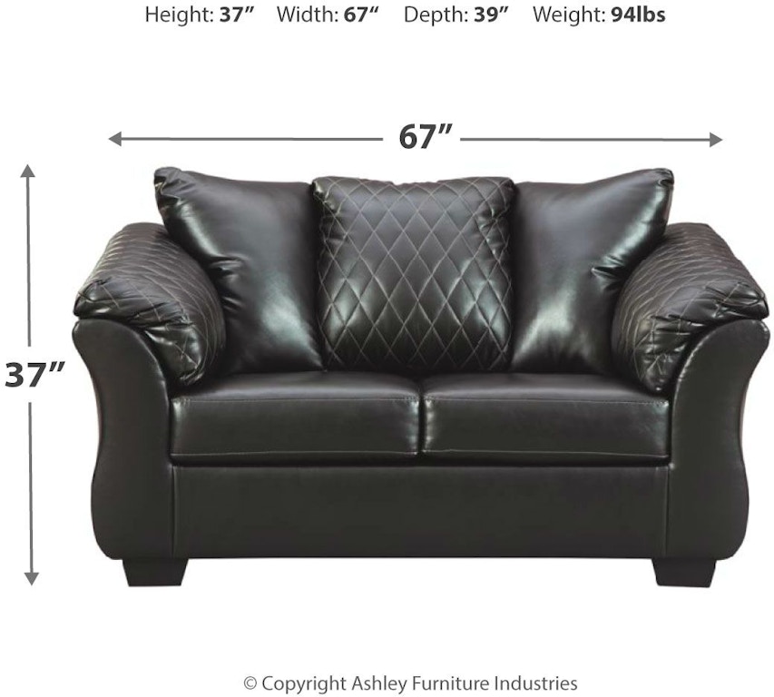 Signature Design By Ashley Living Room Betrillo Loveseat 4050235 Furniture Market Austin Tx