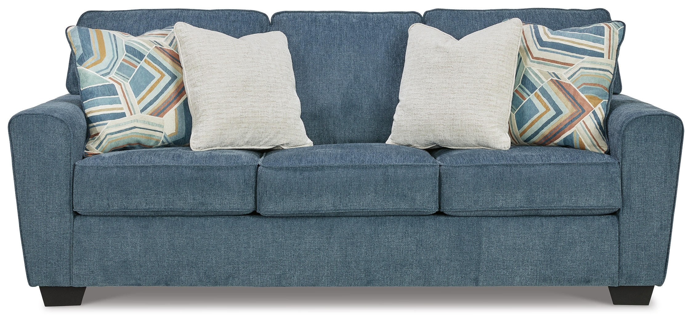 Sleeper Sofa Slipcover in Khaki Denim – The Slipcover Maker