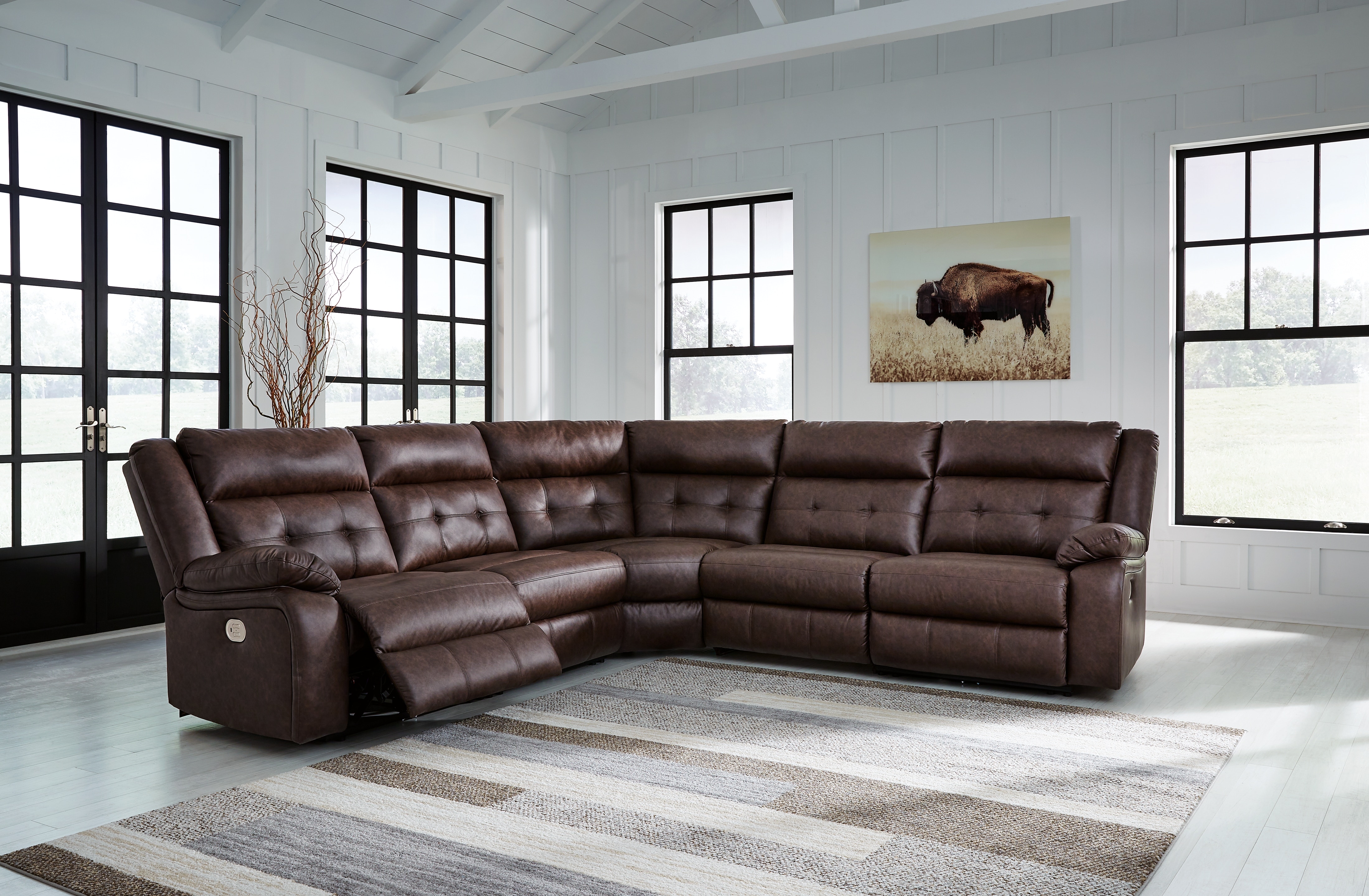 Signature Design by Ashley Living Room Punch Up 5-Piece Power