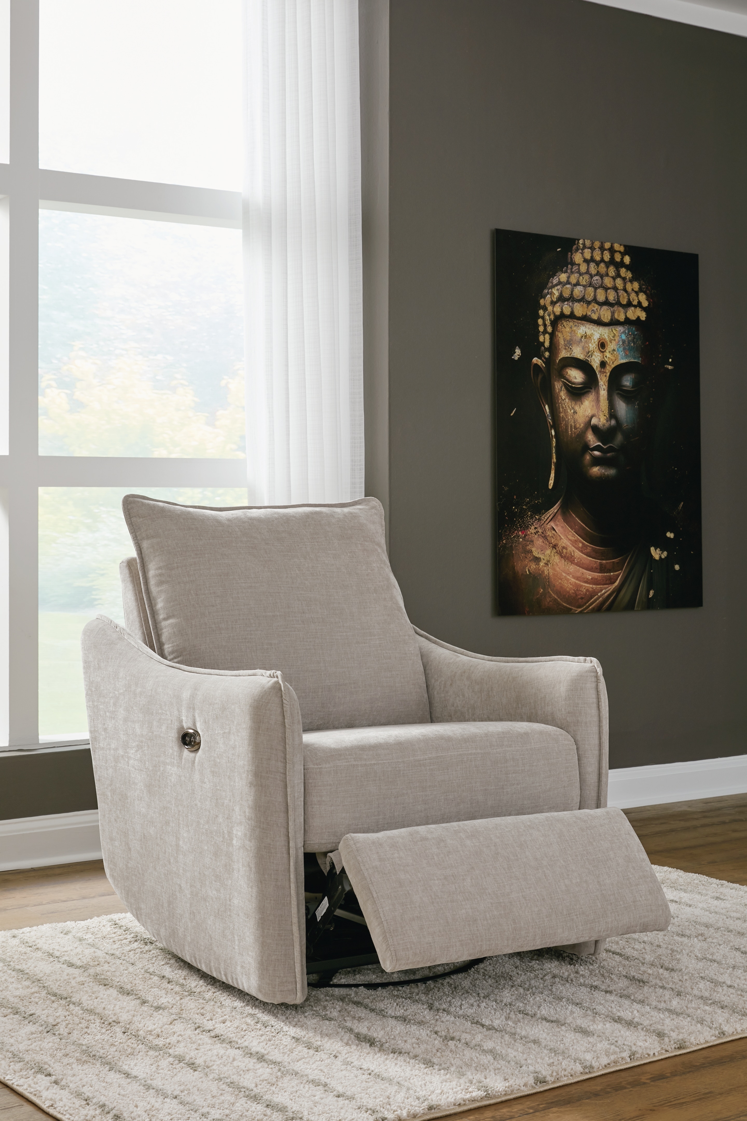 Signature Design by Ashley Living Room McBurg Swivel Power