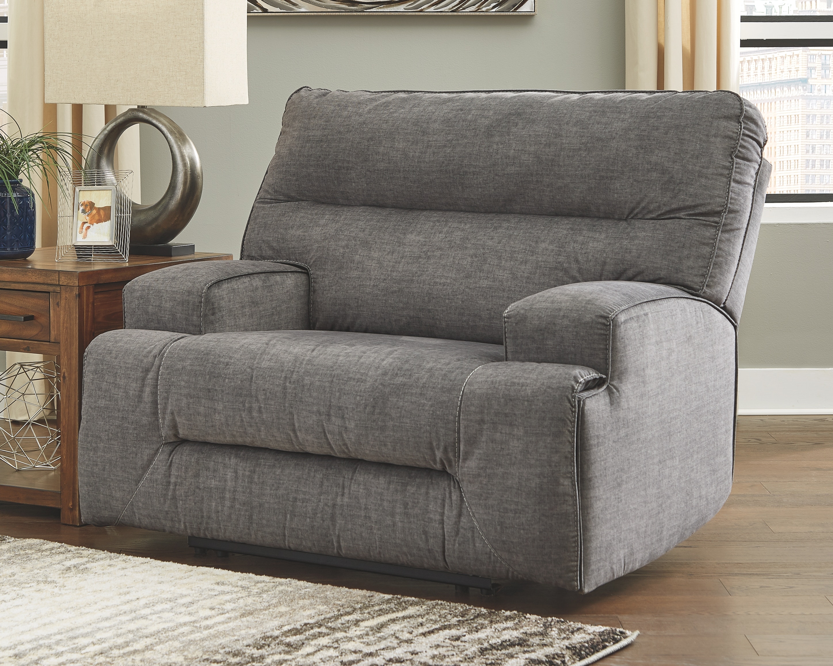 Signature Design by Ashley Living Room Coombs Oversized Recliner