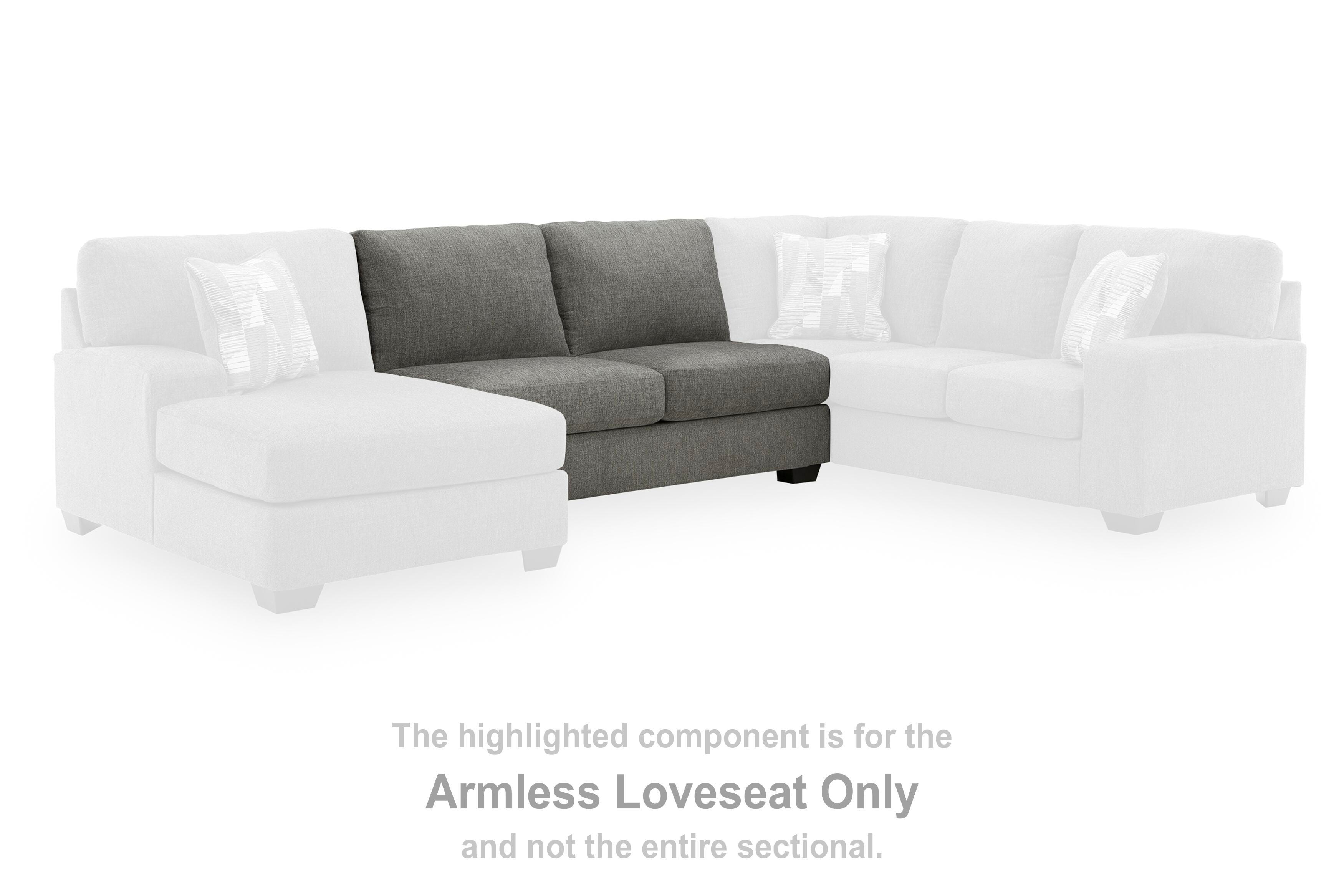  Newellen Armless Loveseat 
