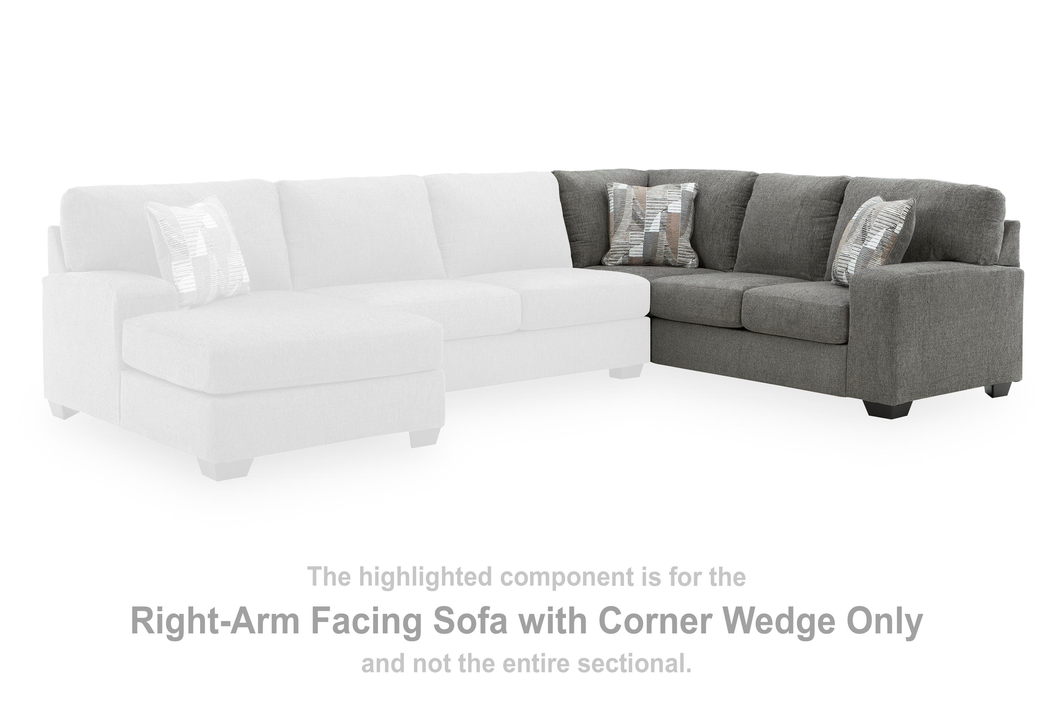  Newellen Right-Arm Facing Sofa with Corner Wedge 